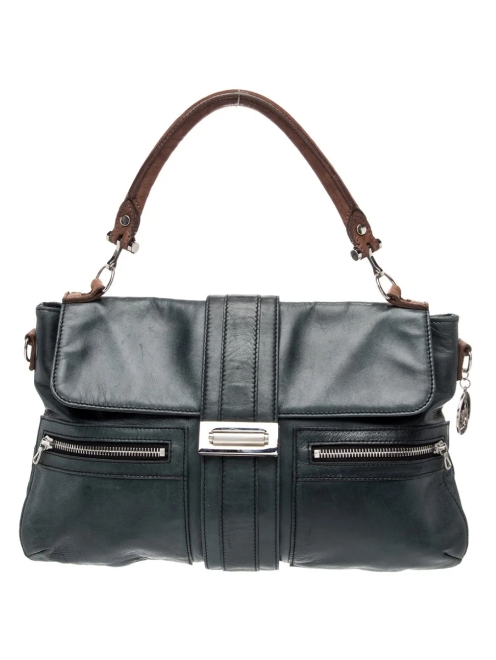 Lanvin Authentic Leather Top Handle Bag
